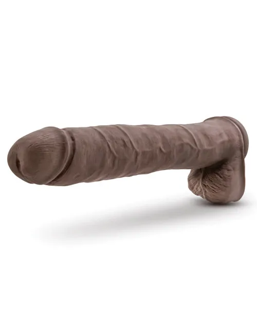 Blush Au Naturel Daddy 14" Sensa Feel Dual Density Dong W/suction Cup