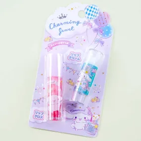 Cinnamoroll Charming Jewel Lip Balm & Gloss Set