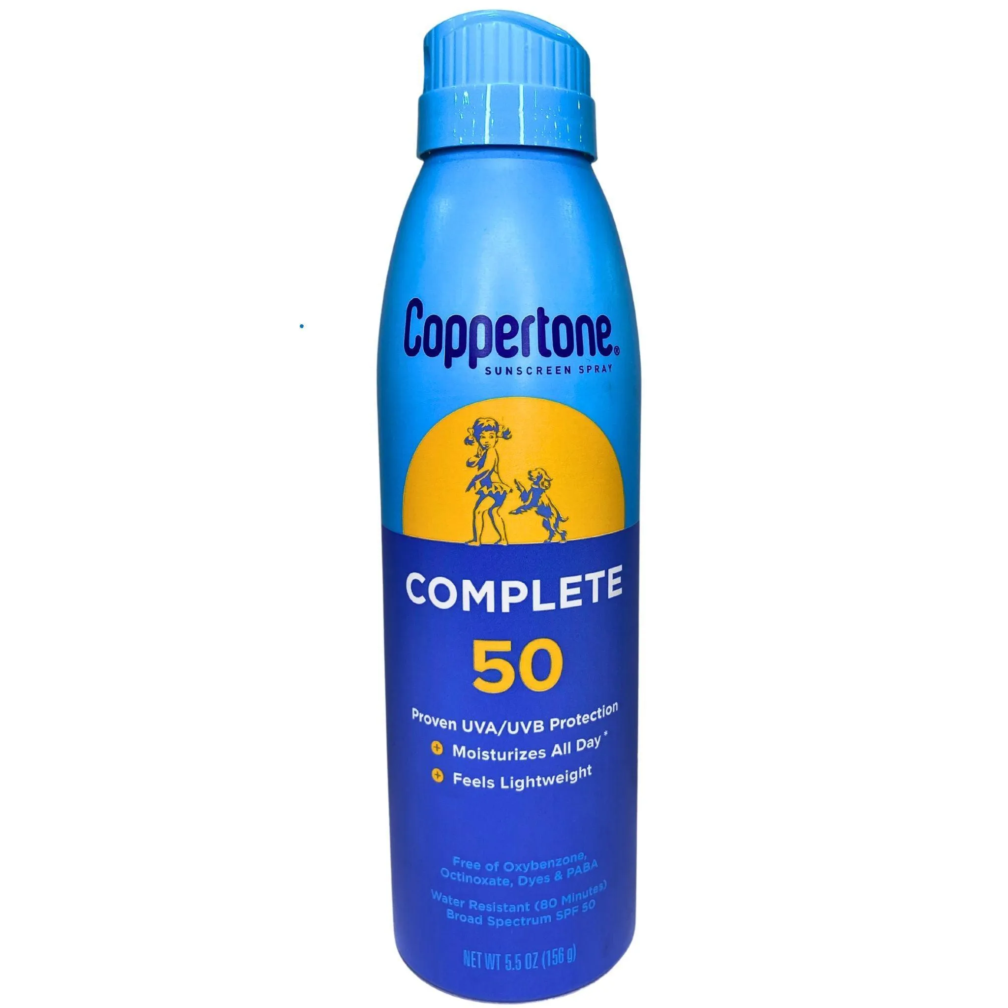 Coppertone Sunscreen Spray Complete 5.5OZ (62 Pcs Lot)