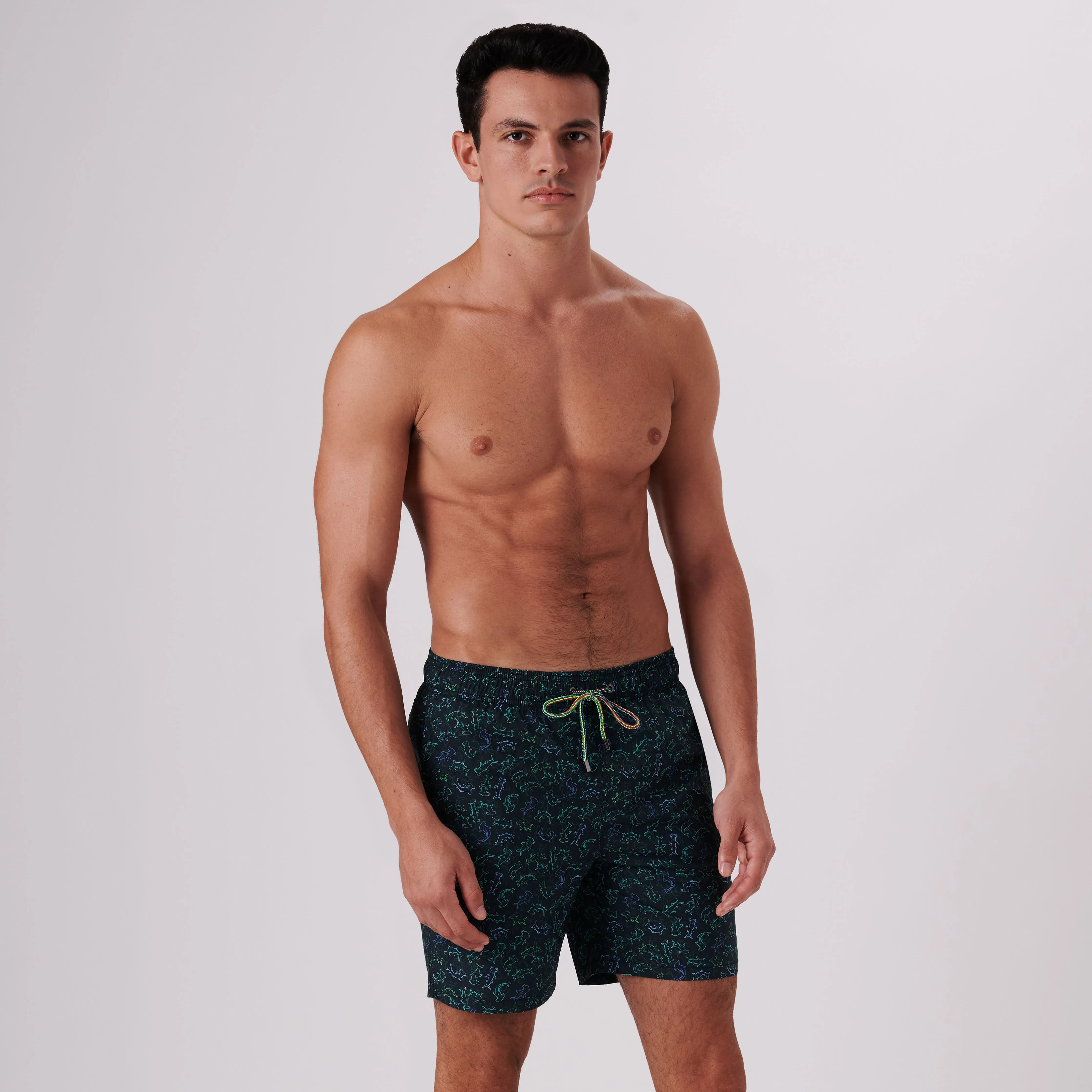 Cosmo Abstract Swim Trunks