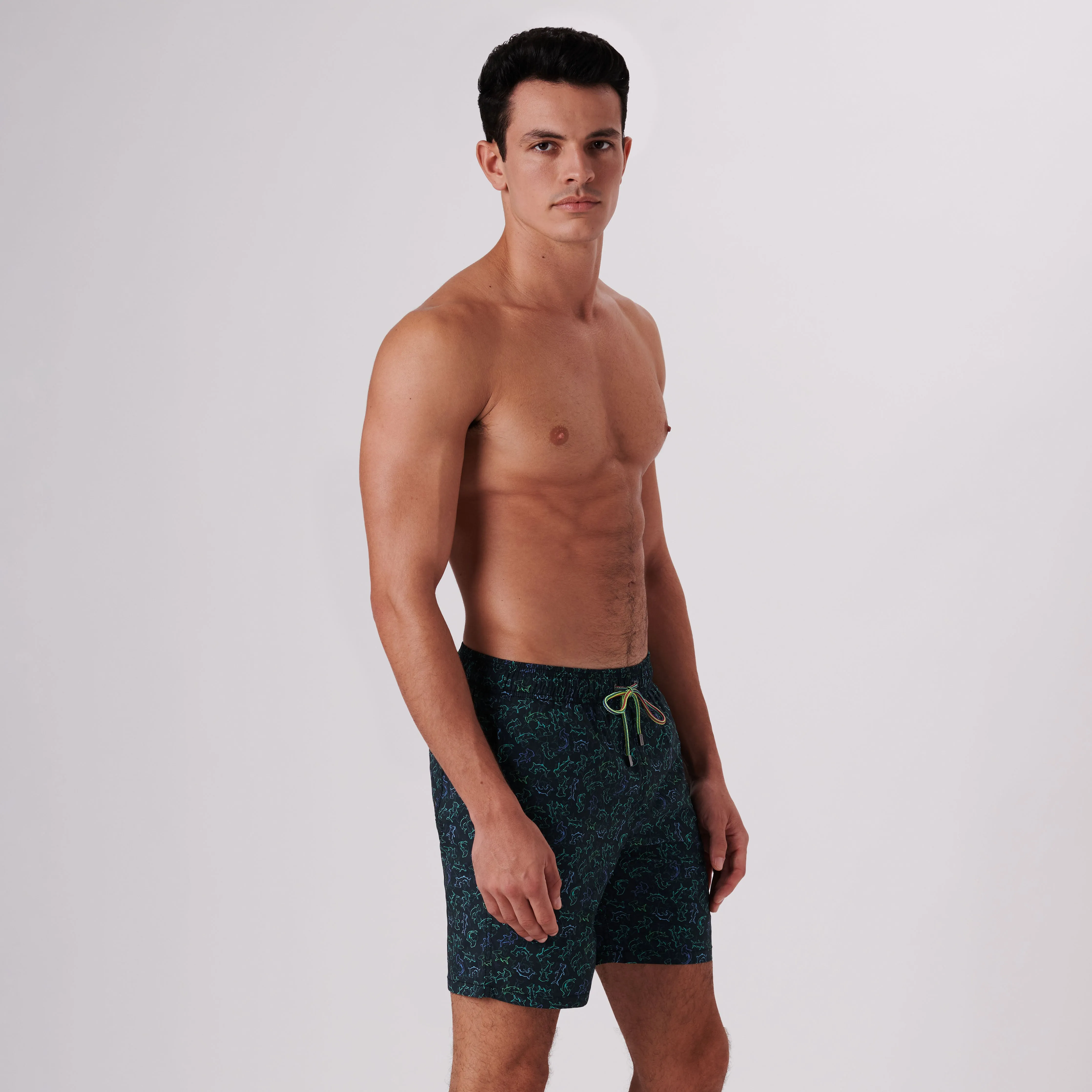 Cosmo Abstract Swim Trunks