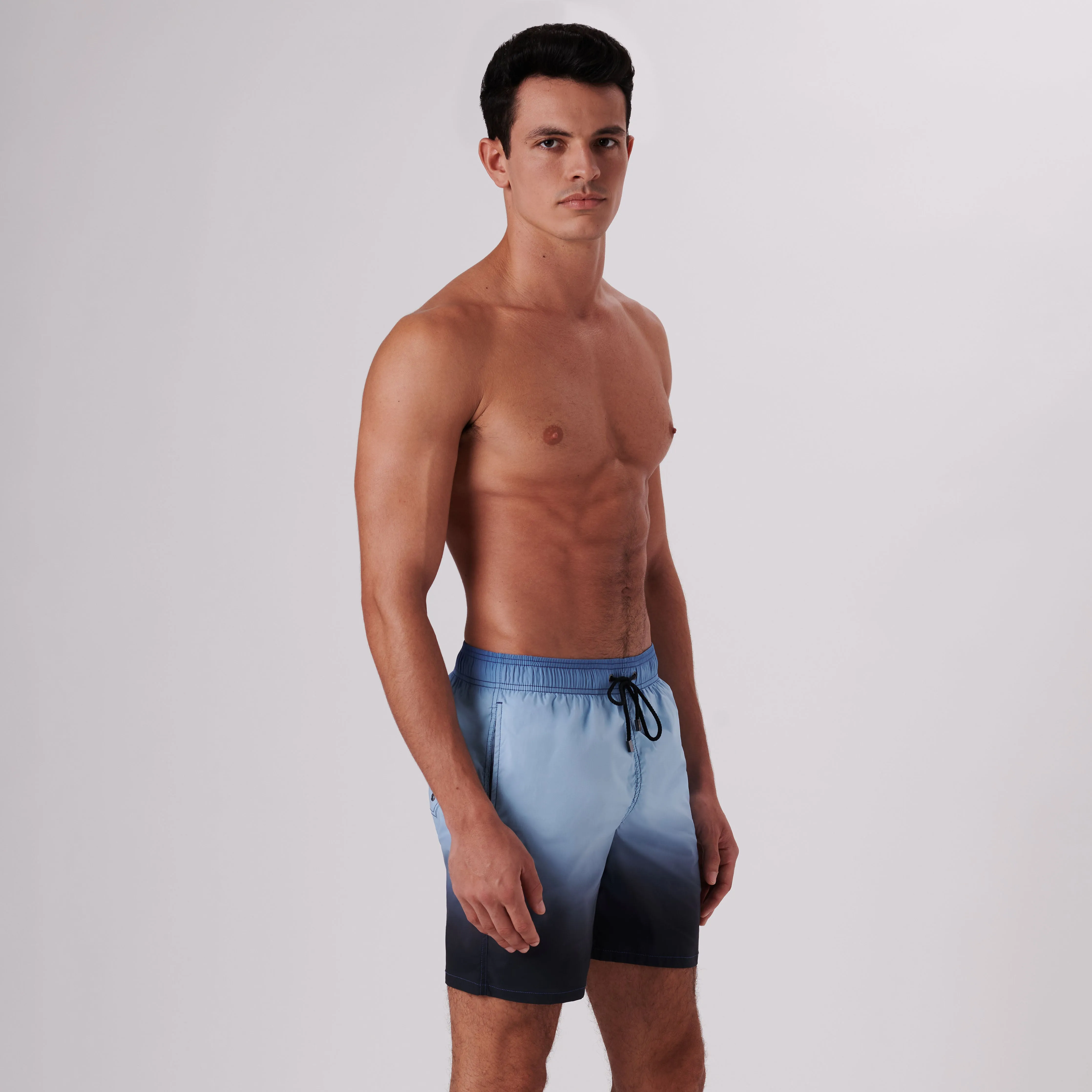 Cosmo Solid Gradient Swim Trunks