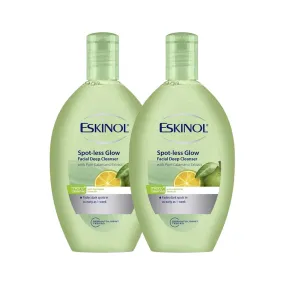 Eskinol Naturals Calamansi - Facial Cleanser 225ml × 2 Pcs (Offer)