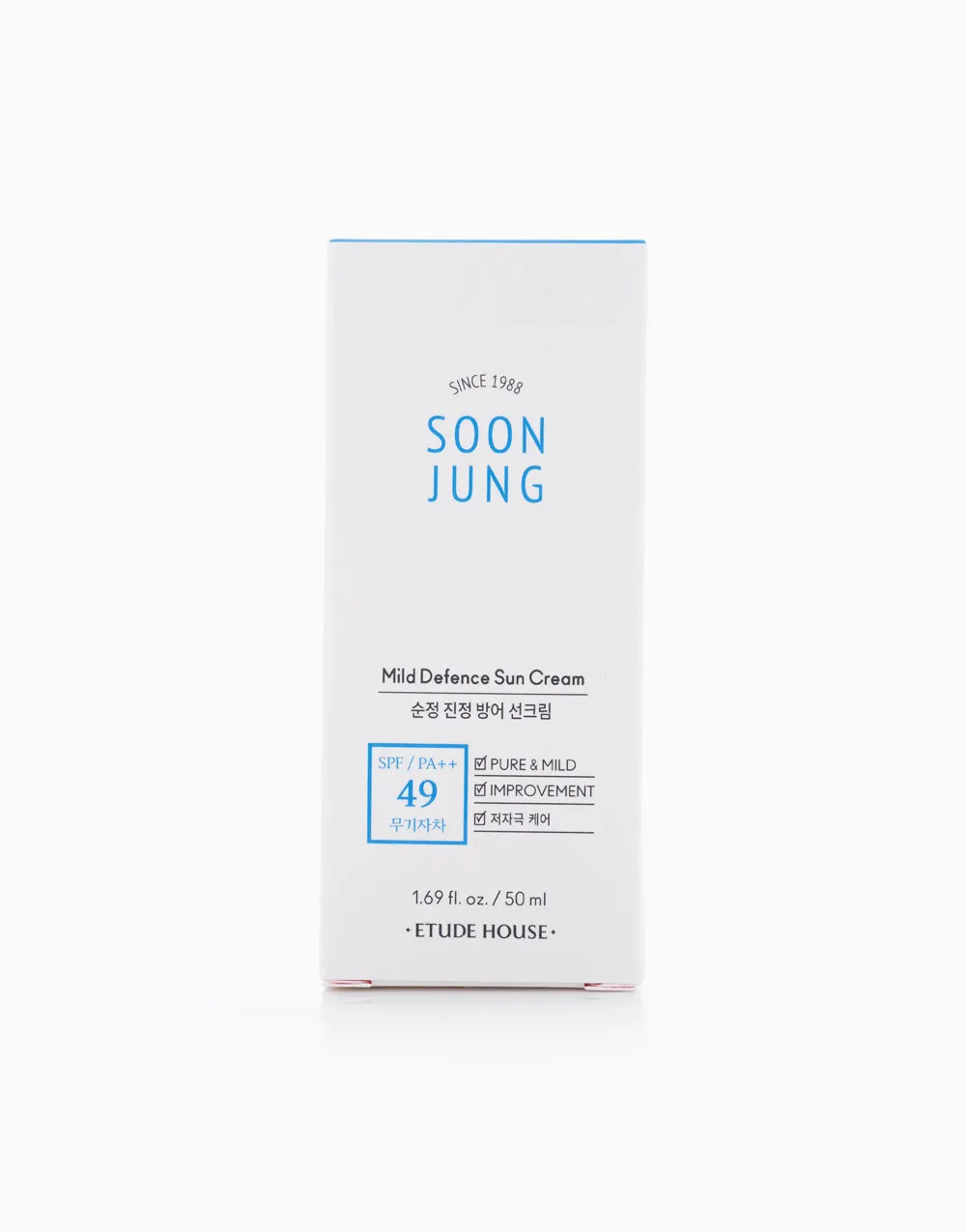 ETUDE HOUSE SOON JUNG MILD DEFENCE SUN CREAM