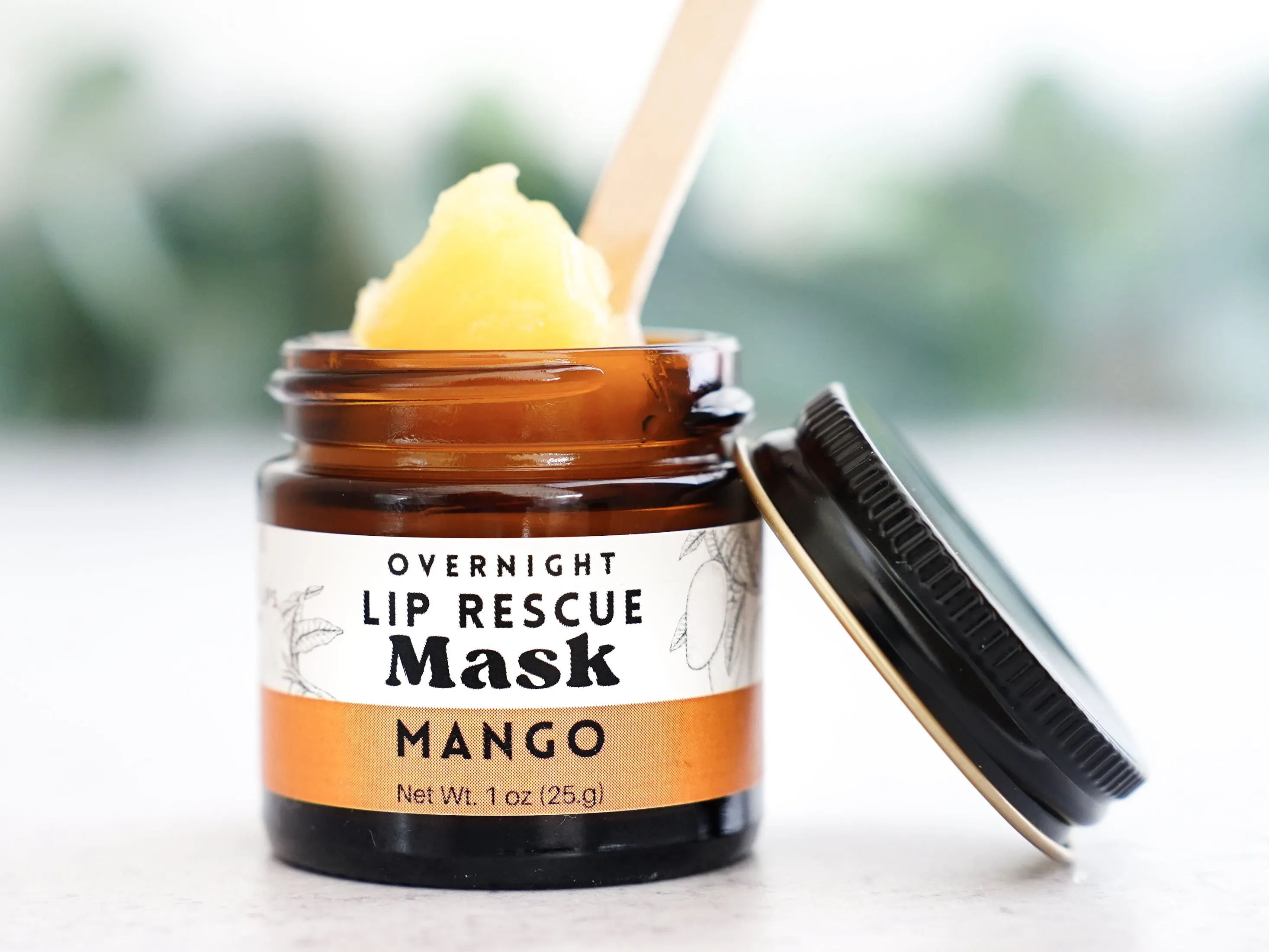 Mango Lip Rescue Sugar Scrub -Exfoliating lip treatment