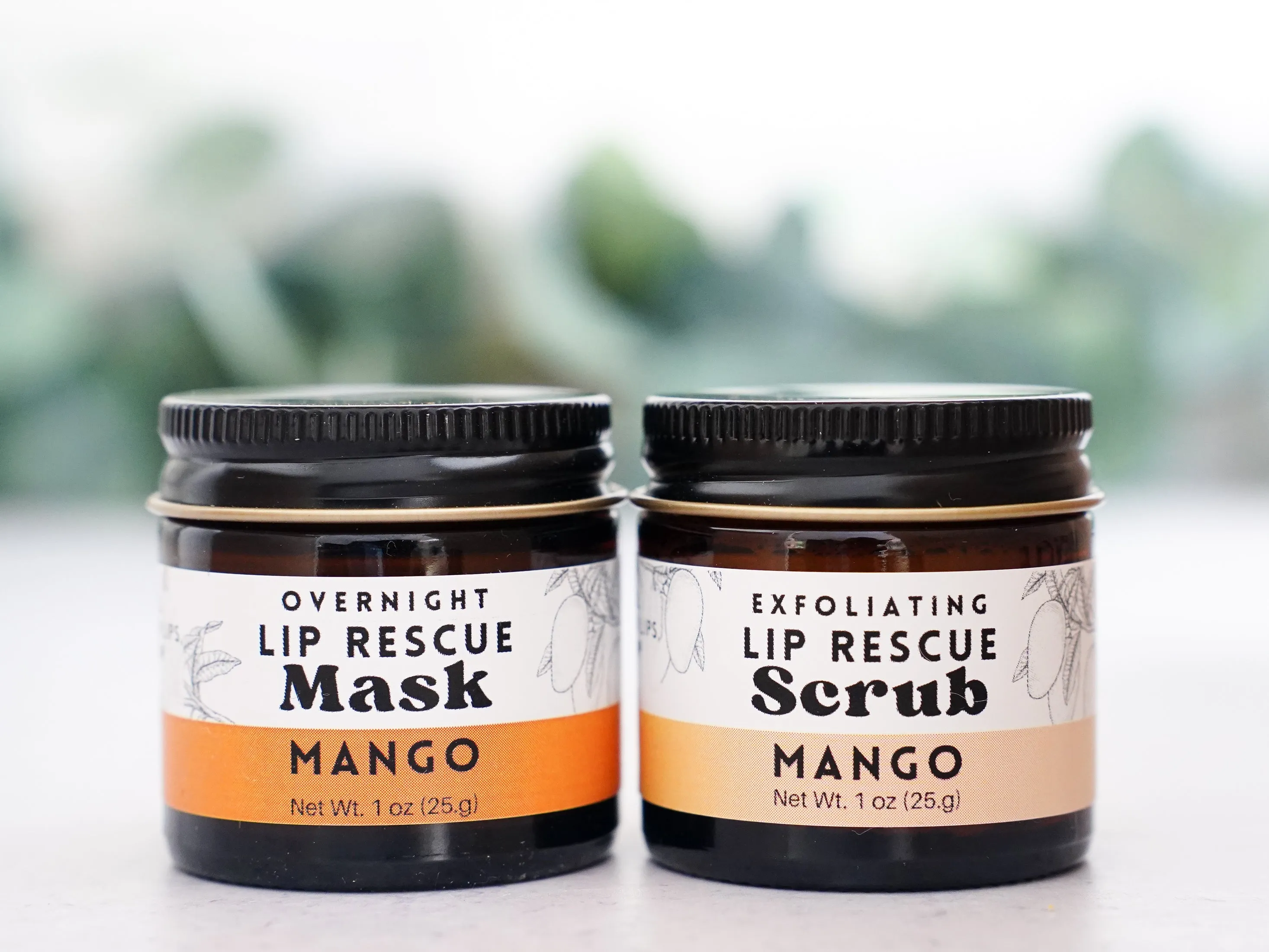 Mango Lip Rescue Sugar Scrub -Exfoliating lip treatment