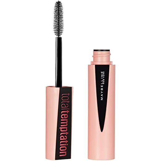 MAYBELLINE - Total Temptation Mascara Waterproof Brownish Black - 0.27 fl oz (8 ml)