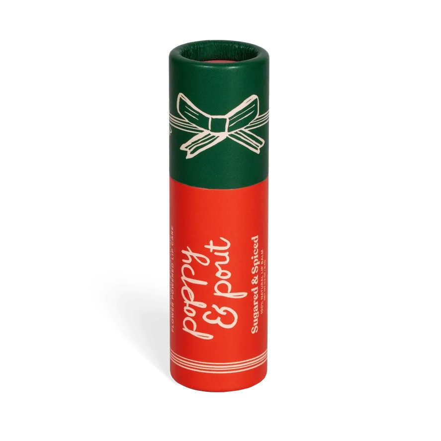 Poppy & Pout Lip Balm - Sugared & Spiced (Holiday)