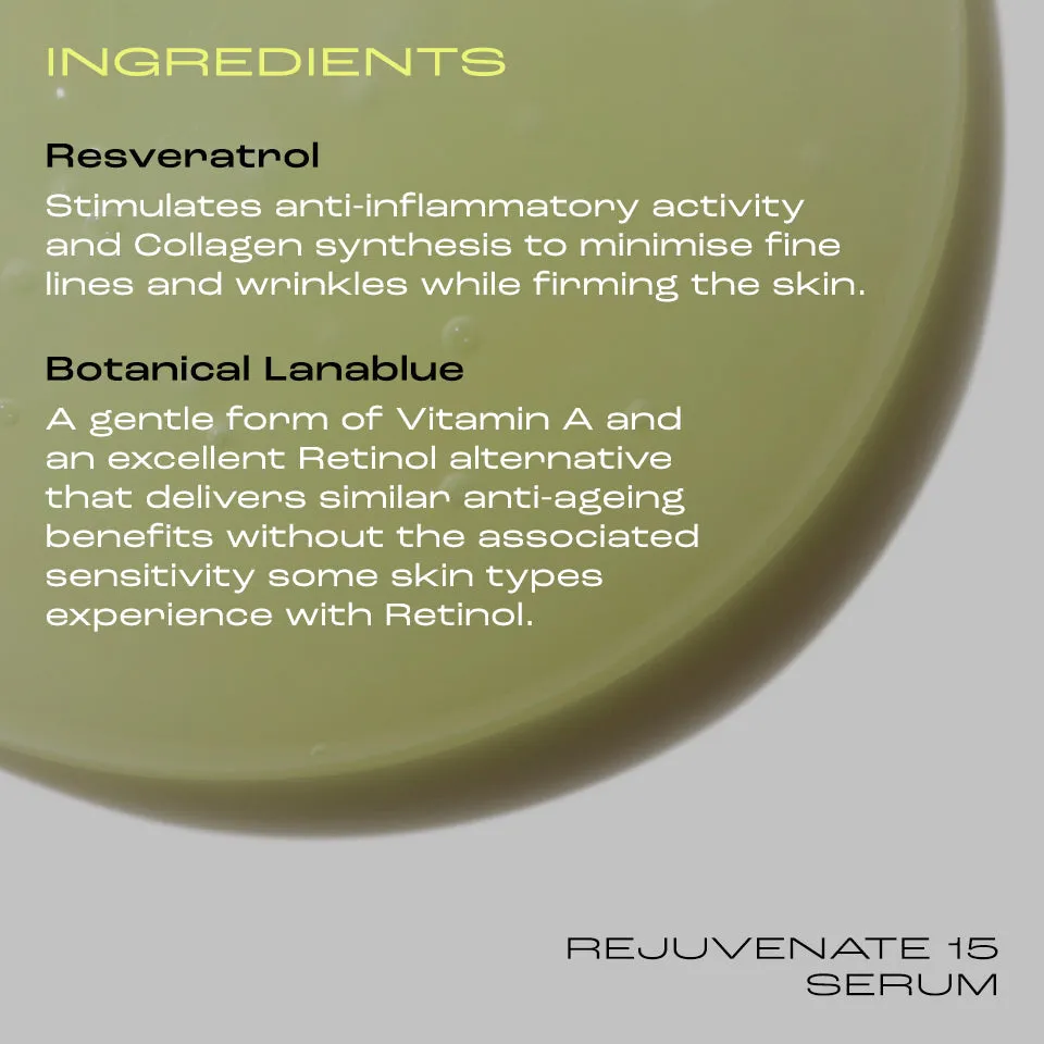 Rejuvenate 15 Serum