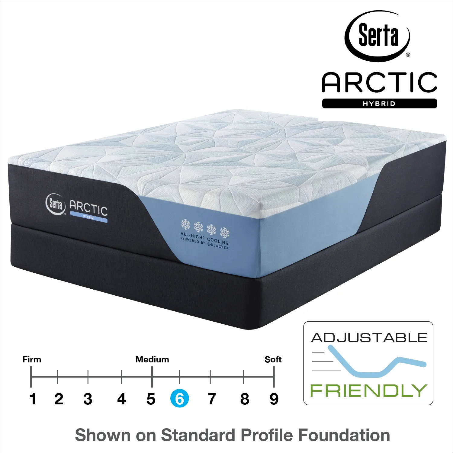 Serta Arctic Premier 14.5" Plush Hybrid Mattress