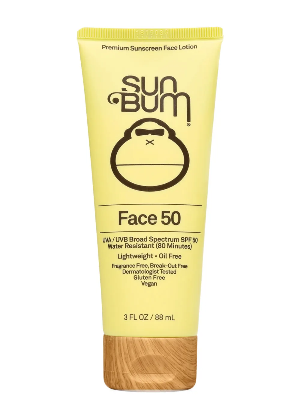 Sun Bum SPF 50 Sunscreen Face Lotion