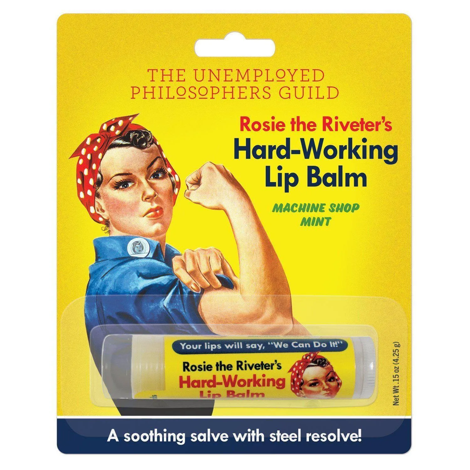 Unemployed Philosophers Guild Lip Balm: Rosie the Riveter